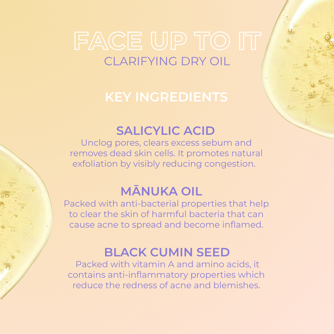 Face Up To It Clarifying Dry Oil