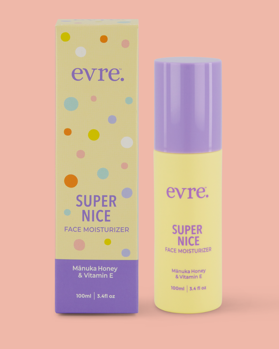 Super Nice Mānuka Honey & Vitamin E Face Moisturizer 3.4 fl oz