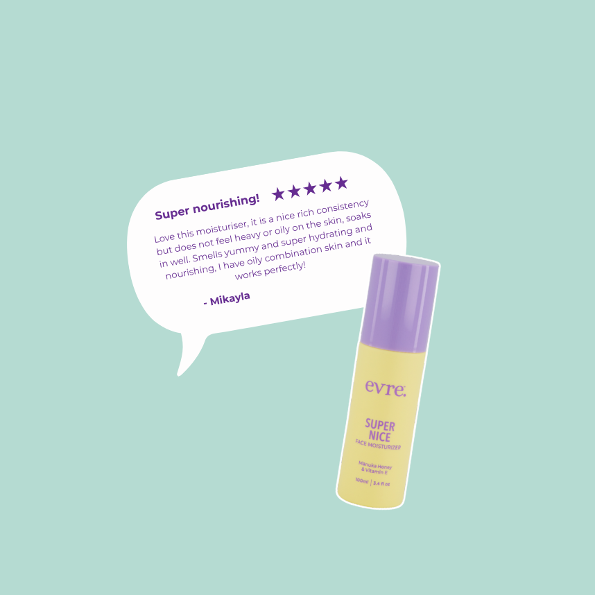 Super Nice Mānuka Honey & Vitamin E Face Moisturizer 3.4 fl oz