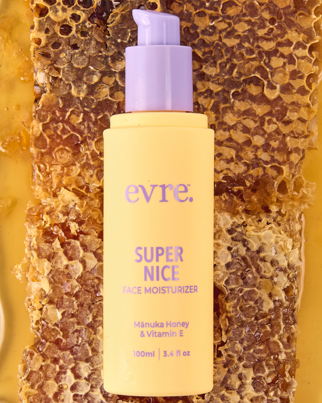 Super Nice Mānuka Honey & Vitamin E Face Moisturizer 3.4 fl oz